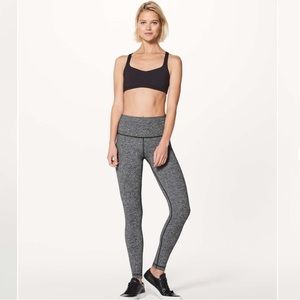 Lululemon Wunder Under High Rise Heather Leggings